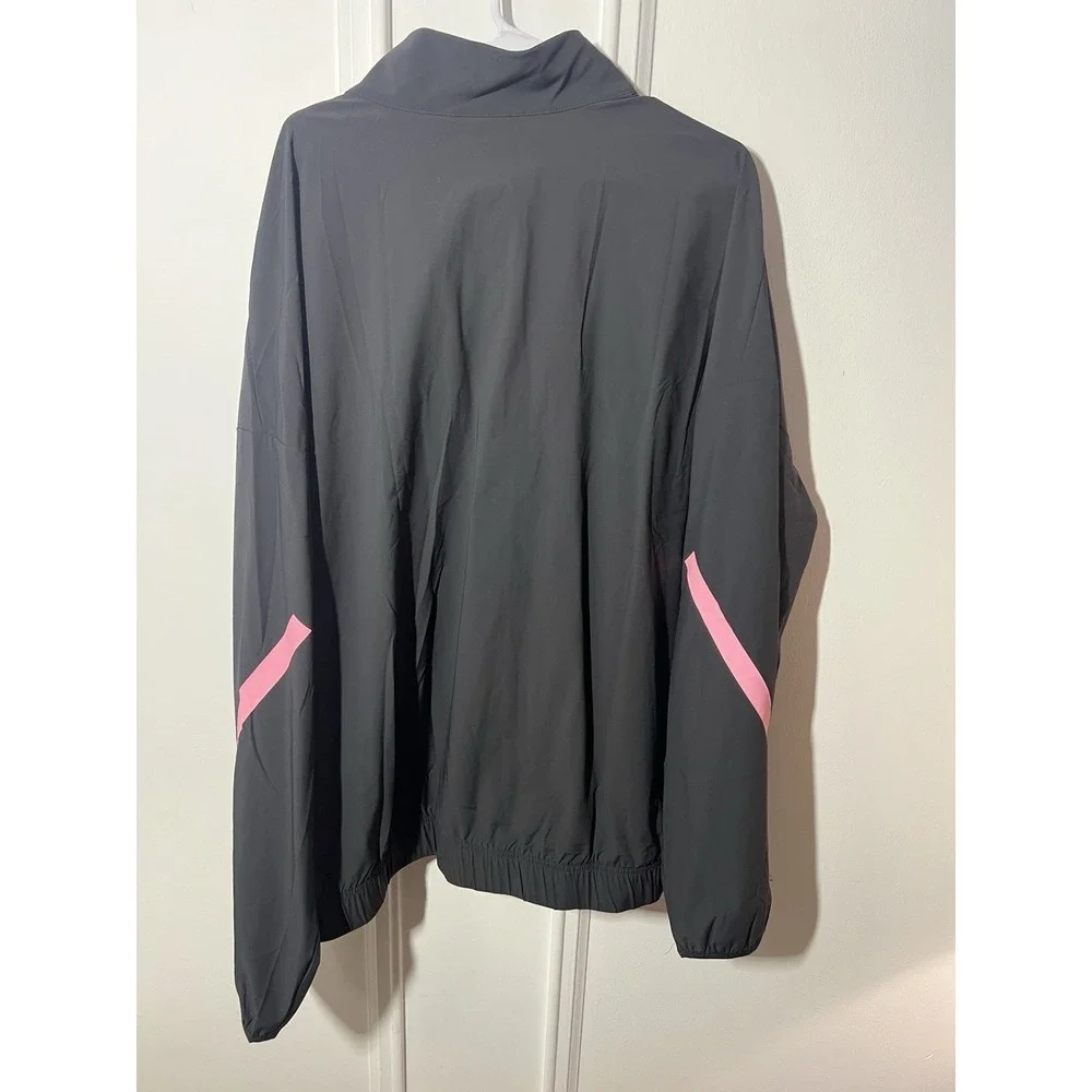 Adidas Liverpool FC Training Jacket Mens XL Black Teal Pink Full Zip NWT LFC